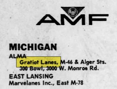 Gratiot Lanes - Dec 1968 Article (newer photo)